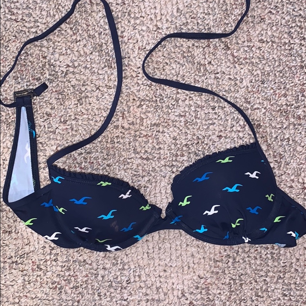 Hollister Printed Push Up Bikini Top